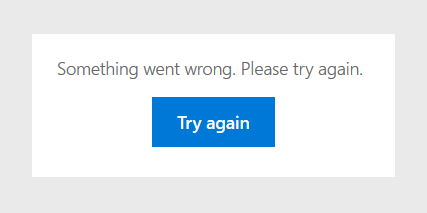 Delve Analytics Error
